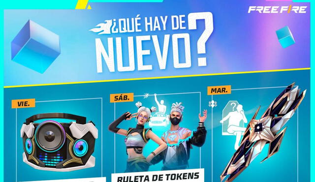 Participa en la Ruleta de Tokens, la Incubadora 3 en 1 y muchas otras actividades que te brindarán la oportunidad de personalizar tu personaje y desbloquear aspectos exclusivos. Foto: Garena