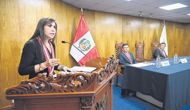 Enroque. Fiscal de la Nación, Patricia Benavides, investiga a tres consejeros por una denuncia que promovería gente del Congreso. Foto: difusión