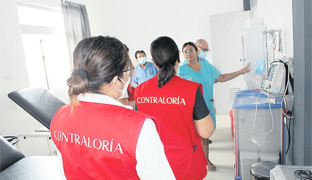 Inspección. Auditores llegaron a dos centros de salud. Foto: difusión