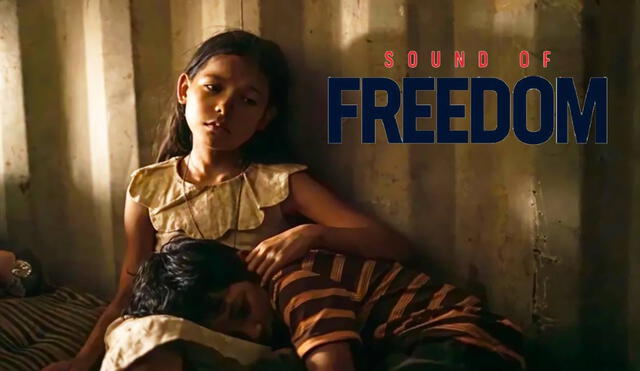 La película "Sound of freedom" expone el tráfico infantil. Foto: composición LR/Angel Studios