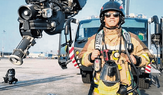 Voluntario. Nelson Villanueva fue el último bombero en fallecer tras una larga agonía. Foto: difusión