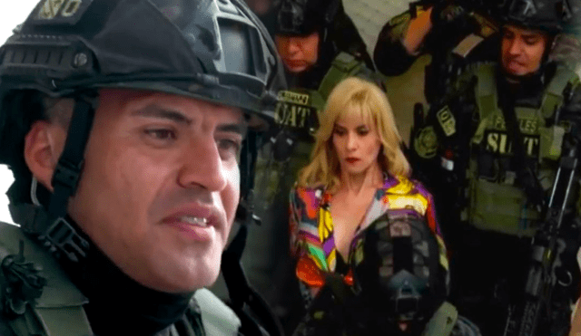 Policía Martín Perales formó parte de un episodio de "Al fondo hay sitio". Foto: composición LR/América TV
