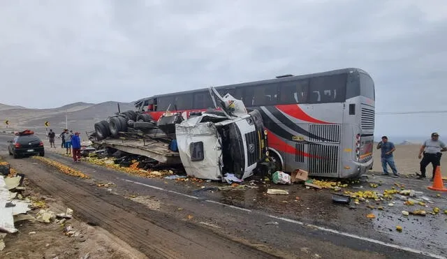 Vía quedó obstaculizada por varias horas. Foto: Moro al Día