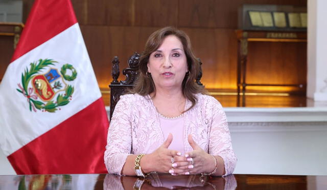 Dina Boluarte gobierna Perú desde el 7 de diciembre de 2022. Foto: Andina