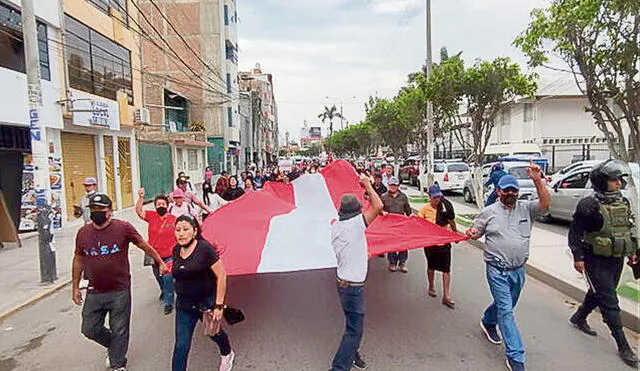 Medida. Lambayecanos confirman movilización contra Boluarte. Foto: difusión