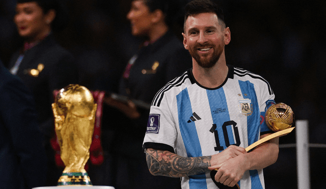 Lionel Messi se consagró en Qatar tras 5 intentos mundialistas. Foto: AFP