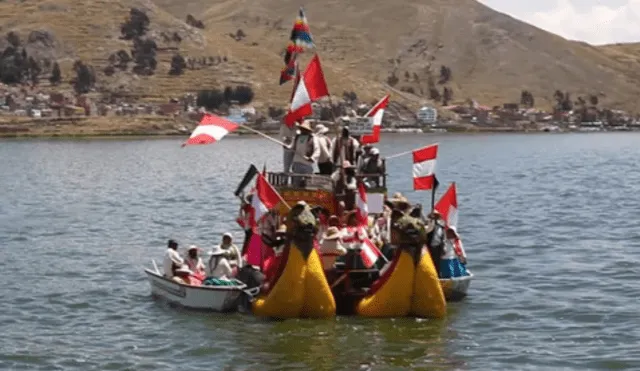 Marca Puno. El lago Titicaca tiene al menos 3 millones de antiguedad. Foto: AFP