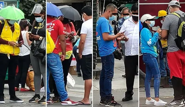 Incautación de chips. Al término de estas diligencias, los bienes son puestos a disposición de la Fiscalía. Foto: Andina