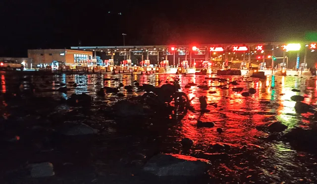 La avalancha ocurrió en la madrugada de este martes 18 de julio, en Quetame. Foto: Noticias RCN - Video: Red+