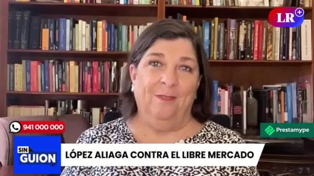 Rosa María Palacios contextualiza el caso de Rutas de Lima. Foto/Video: LR+