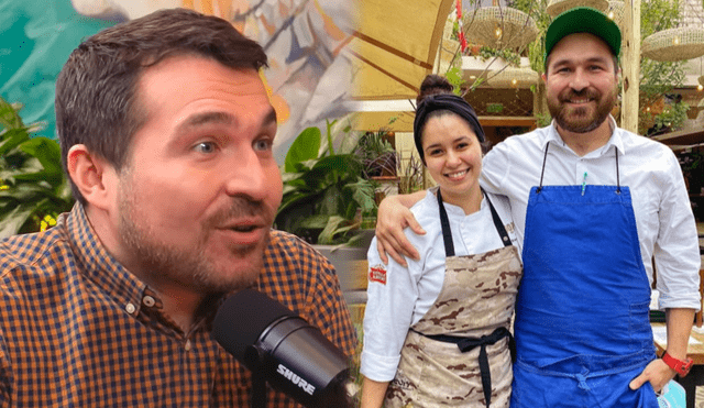 Giacomo Bocchio fue alcanzado por la fama cuando ingresó como jurado a 'El gran chef: famosos'. Foto: composición LR / Captura YouTube / Instagram / Brenda Dávila