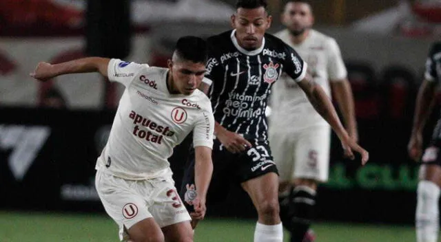 Universitario cayó ante Corinthians por la vuelta de playoffs de Copa Sudamericana. Foto: Luis Jiménez/Líbero