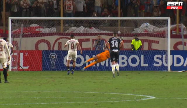 Edison Flores se estrenó como goleador crema ante Corinthians. Foto: captura de ESPN | Video: ESPN