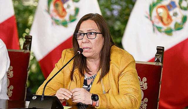 Observada. Ministra no cumplió con las obras prometidas. Foto: difusión