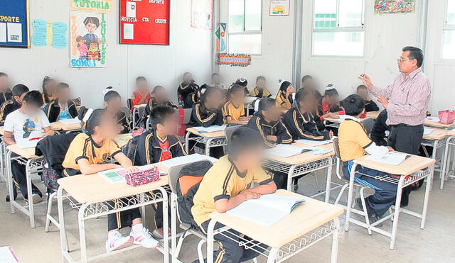 Lecciones. Minedu asegura que los colegios estarán abiertos y las clases no se detendrán. Lo mismo dice el Sutep. Foto: La República