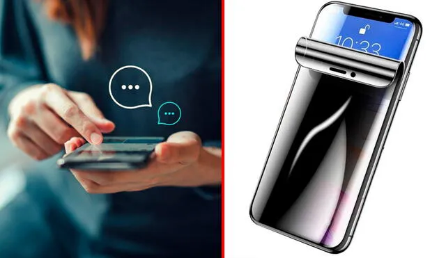 Lámina antiespía: ventajas y desventajas del protector de pantalla para  teléfono que evita miradas, Smartphone