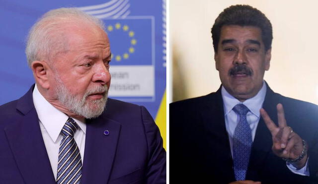 Lula manifestó que los problemas de Venezuela deben ser resultos por ellos mismos. Foto: composiciónLR/El Nacional/Voz de América