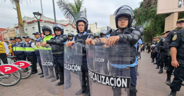 Así luce el parque Kennedy en la tarde del miércoles 19 de julio. Foto: La República