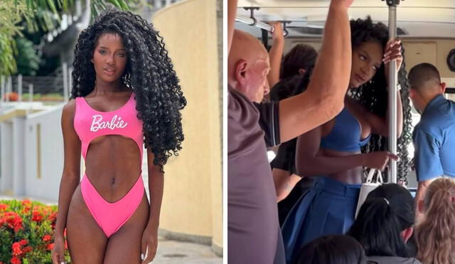 La modelo de Maracay se ha convertido en una sensación viral por su parecido a la muñeca Barbie. Foto: composiciónLR/Instagram/brendaperlaza