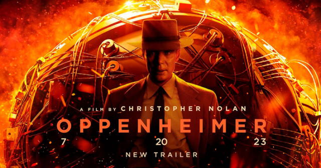El estreno de la ansiada película de Christopher Nolan, 'Oppenheimer', se dará este 20 de julio. Foto: captura de YouTube