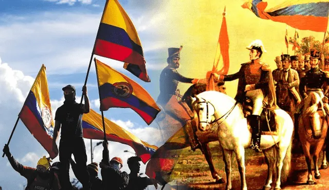 Este 20 de julio, se cumplen 213 años desde que se firmó el acta de independencia en Colombia. Foto: Composición LR/ Periódico el Campesino/ Las2orillas.com