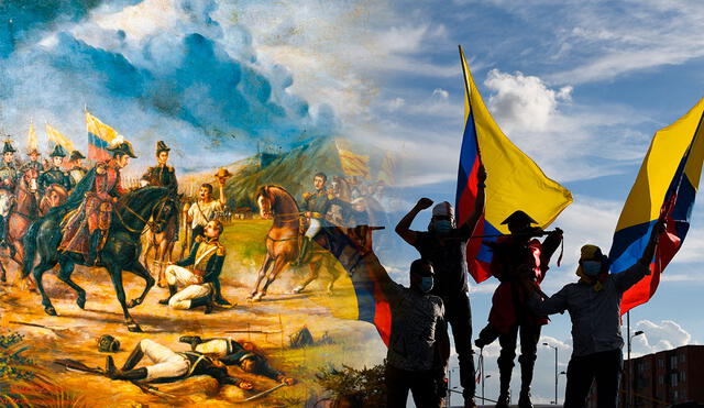 Conoce la historia que desencadenó la independencia de Colombia aquel 20 de julio de 1810. Foto: composición LR/Semana/AFP