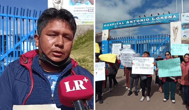 Familiares del bebé fallecido en Cusco exigen su cadáver para darle santa sepultura. Foto y video: Rocío Cárdenas/LR