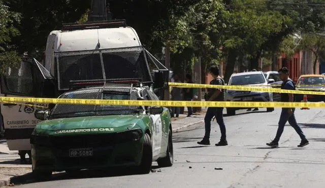 El agente de seguridad sacó su arma reglamentaria para defenderse de los asaltantes. Foto: Radio ADN