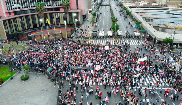 Más ciudadanos de distintas regiones llegarán a Lima para protestar contra el Gobierno de Dina Boluarte. Foto: Luis Gallardo/La República