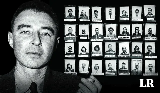 El físico Robert Oppenheimer lideró el Proyecto Manhattan, un equipo secreto de científicos que buscaban crear la bomba atómica a contrarreloj. Foto: composición de Jazmín Ceras / La República