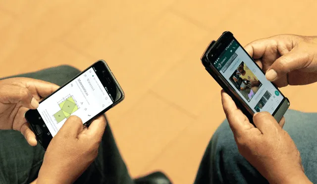 Compartir internet de un dispositivo a otro requiere que uno de ellos tenga datos móviles. Foto: Andina Compartir internet de un dispositivo a otro requiere que uno de ellos tenga datos móviles. Foto: Andina