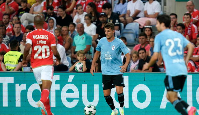 Los celtistas cayeron 2-0 ante los encarnados en amistoso. Foto: Celta de Vigo