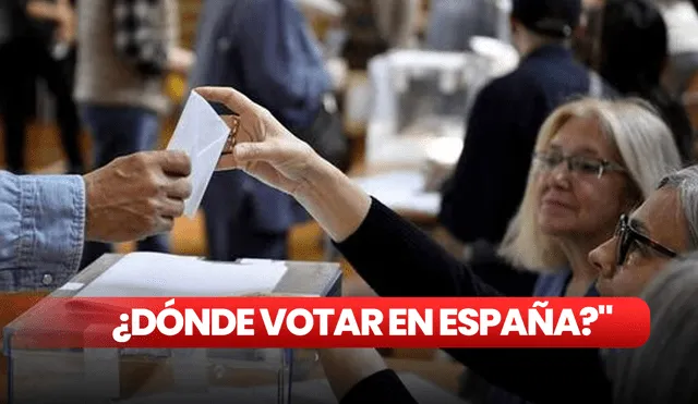 Para realizar la consulta de tu lugar de votación en estas Elecciones Generales España 2023, existen tres opciones. Foto: composición LR/El Cronista