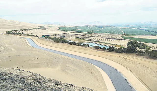 Recurso legal. Construcción de Canal Madre se vería afectado si se pierden terrenos. Foto: difusión