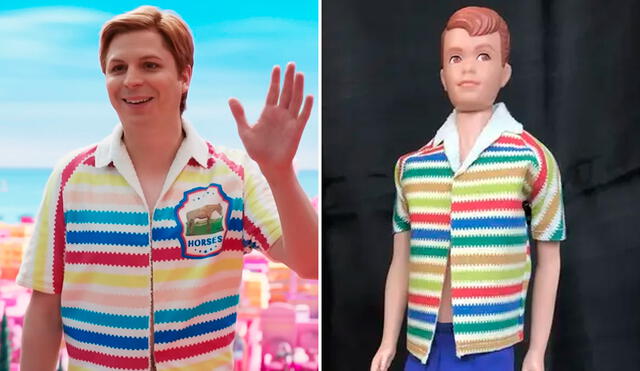 Michael Cera es quien le da vida a Allan Sherwood en la taquillera película de ‘Barbie’. Foto: composición LR/Warner Bros. Pictures/etsy.com