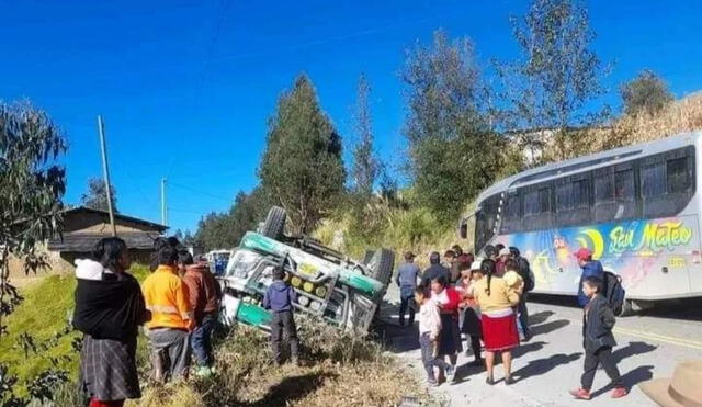 El accidente de tránsito es investigado por la PNP en La Libertad. Foto: MacroNorte