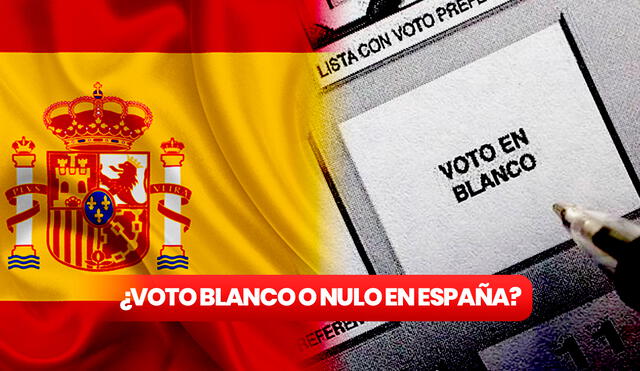 Aunque muchos no lo crean en España, entre el voto blanco y nulo existen muchas más diferencias que similitudes. Foto: composición LR/Freepik/Colprensa