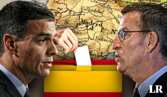 Más de 37 millones de españoles votarán este 23 de julio en las elecciones. Foto: composición de Alvaro Lozano/LR/AFP/EFE