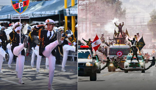 Gran Desfile Militar será en la avenida Independencia. Foto: composición LR/ fotos Diego Ramos-cortesía