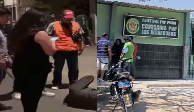 La Policía llevó a los delincuentes a la comisaría Los Algarrobos. Foto: composición LR/ Diario El Tiempo