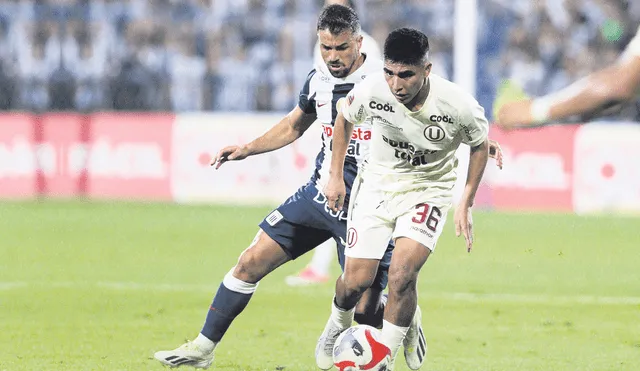 Alianza Lima empata con Universitario tras un encuentro parejo y reñido. Foto: Luis Jiménez/La República