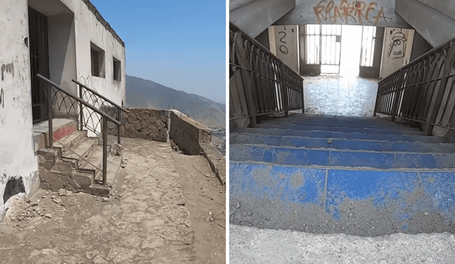 Conoce cómo luce la inédita casa abandonada en el cerro Centinela, en La Molina. Foto: composición LR/'Dilo nomás'/captura YouTube