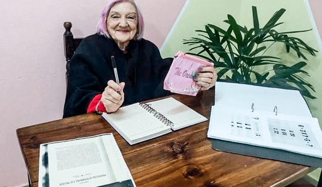 Anciana de 101 años quiere cumplir el sueño de obtener su bachiller. Foto: Clarín