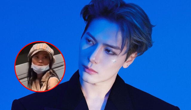 Jackson Wang, pese a lo que le había ocurrido, decidió seguir saludando a sus fans. Foto: JYP/captura Youtube/BABY TROS