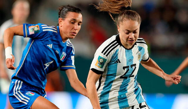 La Albiceleste cayó en su debut en el Mundial Femenino 2023. Foto: FIFA