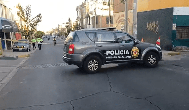 Intervención policial en Arequipa termina en desgracia. Foto: captura de Radio Yaraví