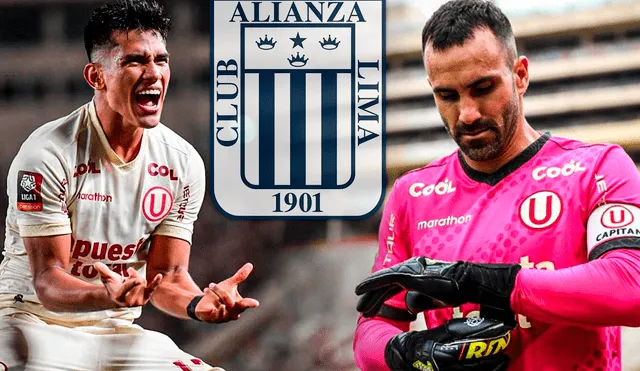 Rivera y Carvallo fueron titulares en el último clásico contra Alianza. Foto: composición LR/Universitario/Alianza Lima