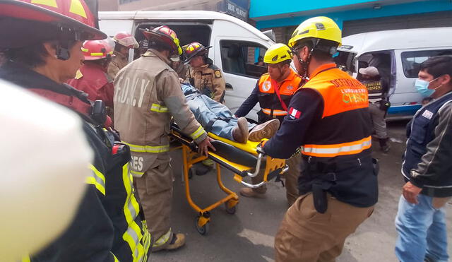 Accidente de tránsito en Cajamarquilla dejó cerca de 20 personas heridas. Foto: Municipalidad de Lurigancho-Chosica