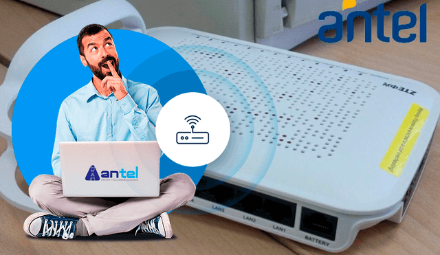 Antel ofrece a los usuarios diversas páginas online para pagar los servicios que consumen. Foto: Antel/composición LR