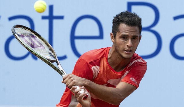 El último torneo que jugó Juan Pablo Varillas fue el ATP de Gstaad. Foto: EFE